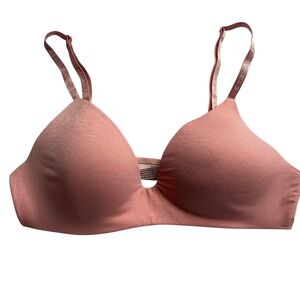 Victoria's Secret Pink Bra 36B No Wire Lightly Lined Everyday Comfort